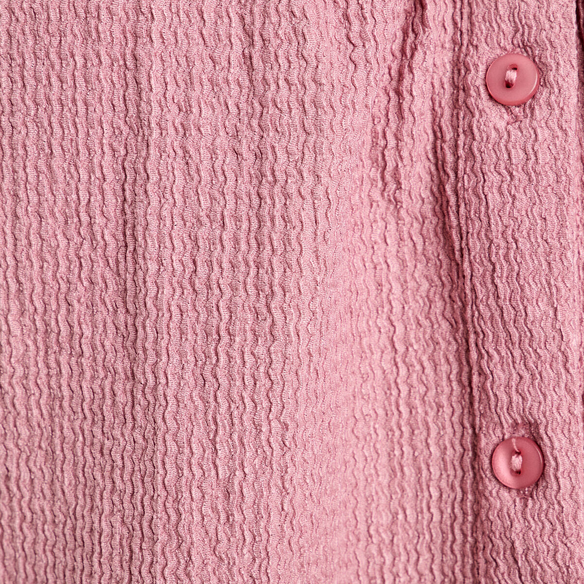 Blouse manches longues vieux rose femme