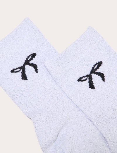 Chaussettes ecru femme