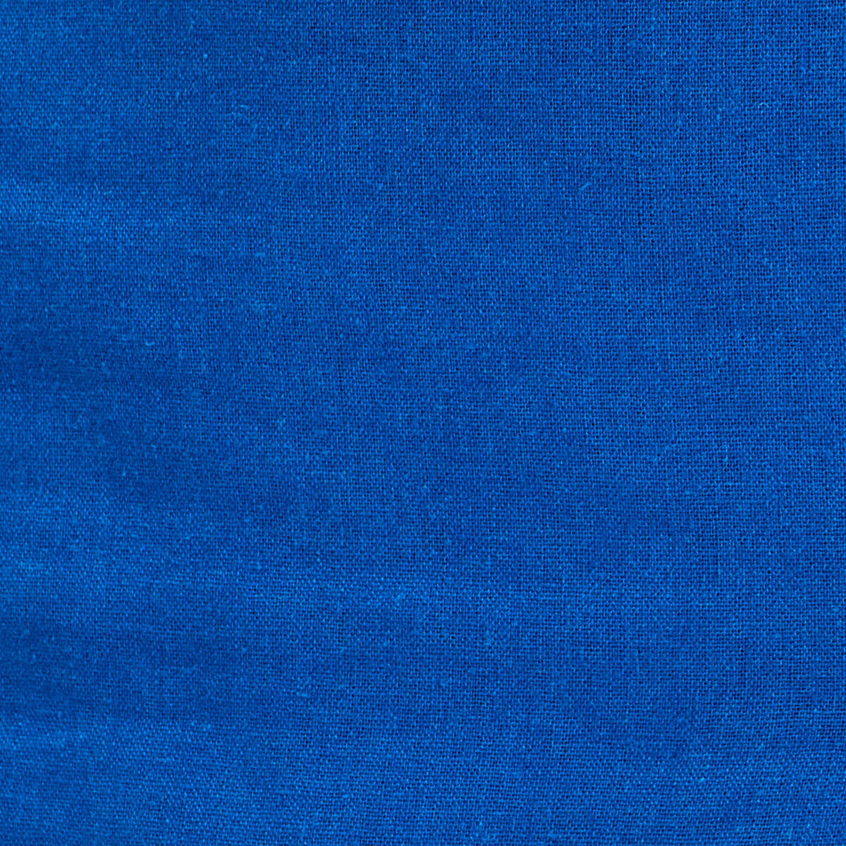 Jupe-short ceinturée contenant du lin bleu electrique femme