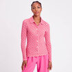 Chemisier manches longues blanc femme