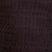 Robe longue droite ajourée noir femme