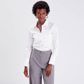 chemise manches longues ecru femme Chemise manches longues ecru femme