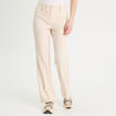 Pantalon flare sable femme