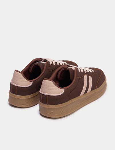Basket bordeaux femme