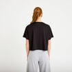 T-shirt col rond manches courtes noir femme