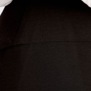 Jupe asymétrique droite noir femme