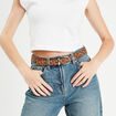 Ceinture marron femme