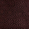 D&eacute;bardeur d&eacute;collet&eacute; aspect dentelle marron fonc&eacute; femme