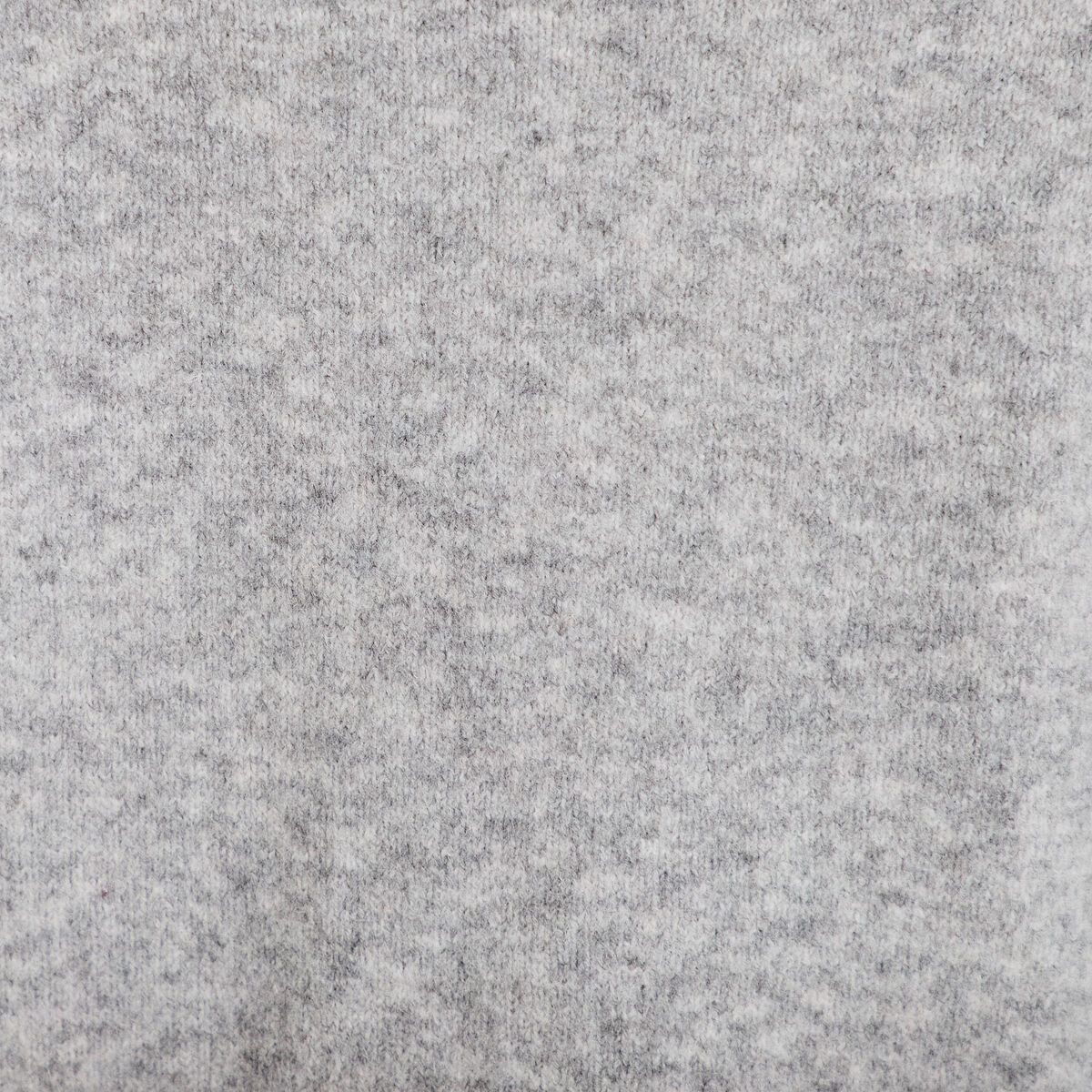 Gilet court nou&eacute; gris clair femme