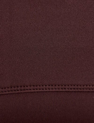 Brassi&egrave;re de sport activewear marron fonc&eacute; femme
