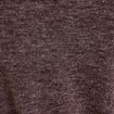 Pull col bateau manches longues marron fonc&eacute; femme