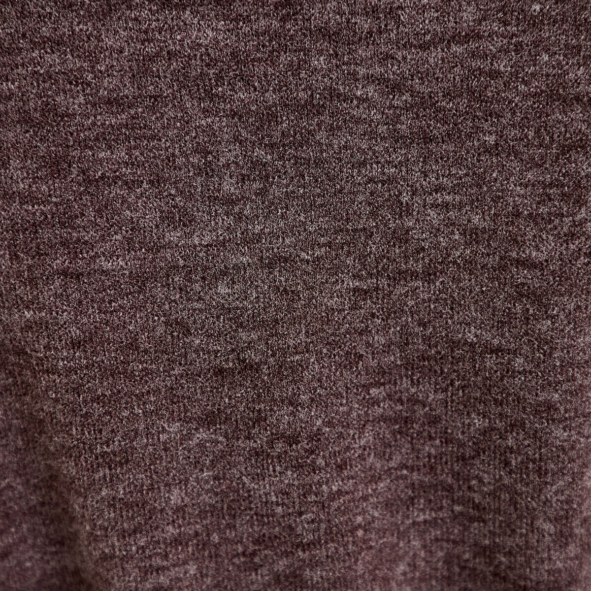 Pull col bateau manches longues marron fonc&eacute; femme
