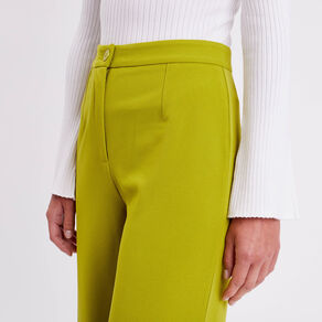 pantalon large vert olive femme Pantalon large vert olive femme