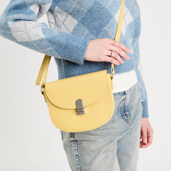 sac besace jaune pastel femme Sac besace jaune pastel femme