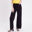 Pantalon large noir femme