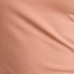 T-shirt manches longues côtelé vieux rose femme