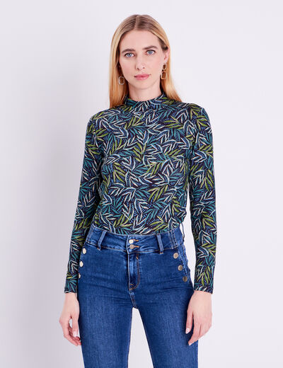 T-shirt manches longues noir femme