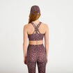 Brassi&egrave;re de sport fines bretelles violet femme