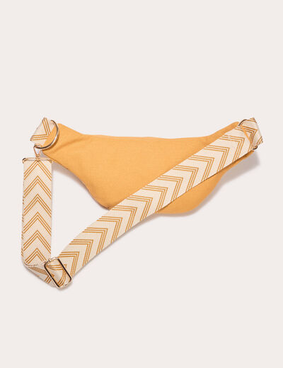 Sac banane jaune femme