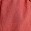 Short regular contenant du lin vieux rose femme