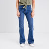 jeans flare taille haute denim stone femme