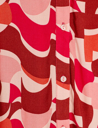 Chemise sans manches rose femme