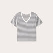 T-shirt manches courtes blanc femme