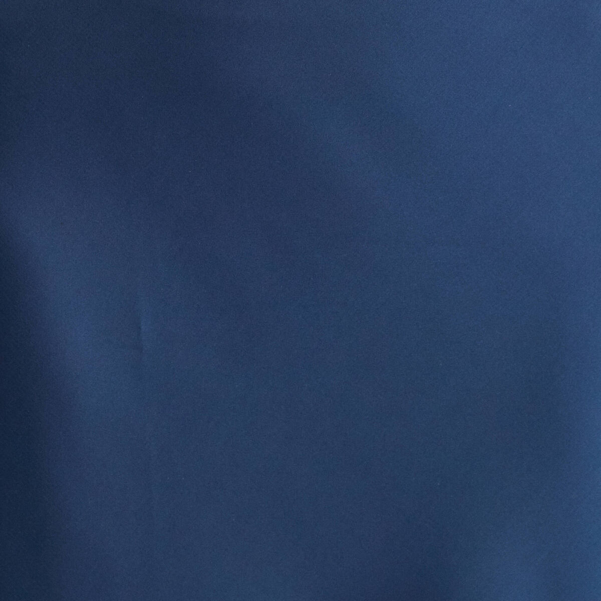 Jupe longue trapèze satin bleu marine femme