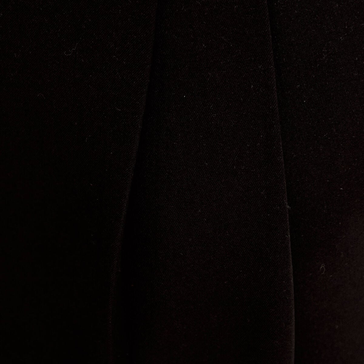 Bermuda large taille haute noir femme