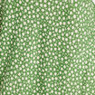 Robe longue évasée vert kaki femme