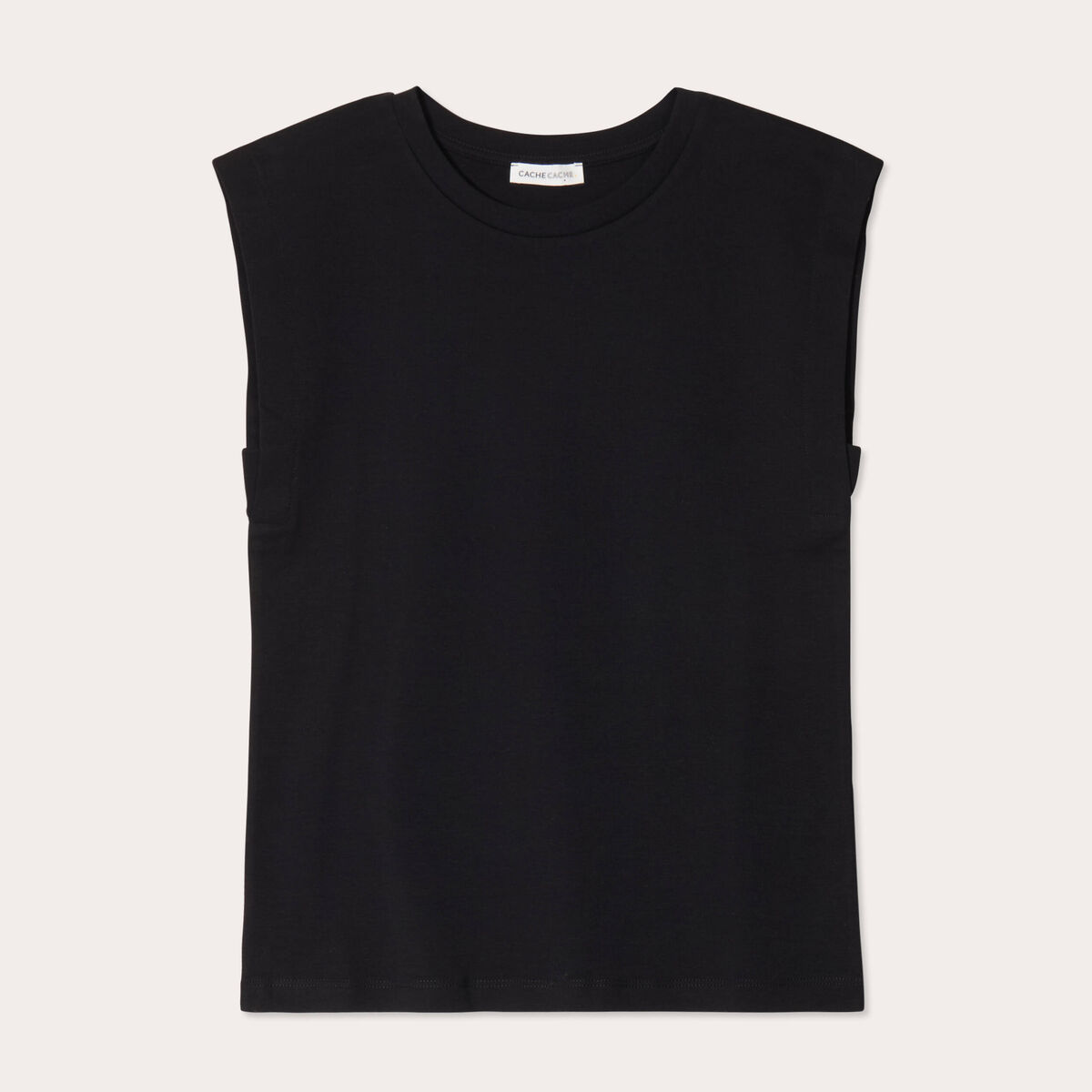 Débardeur sans manches noir femme