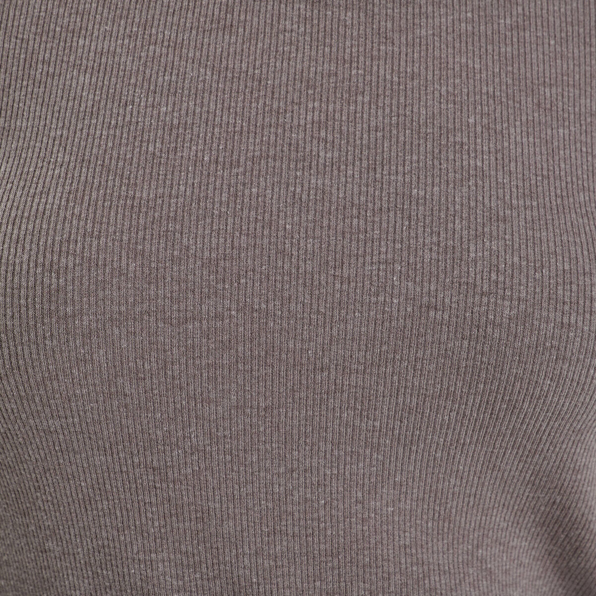 T-shirt manches longues 2-en-1 gris foncé femme