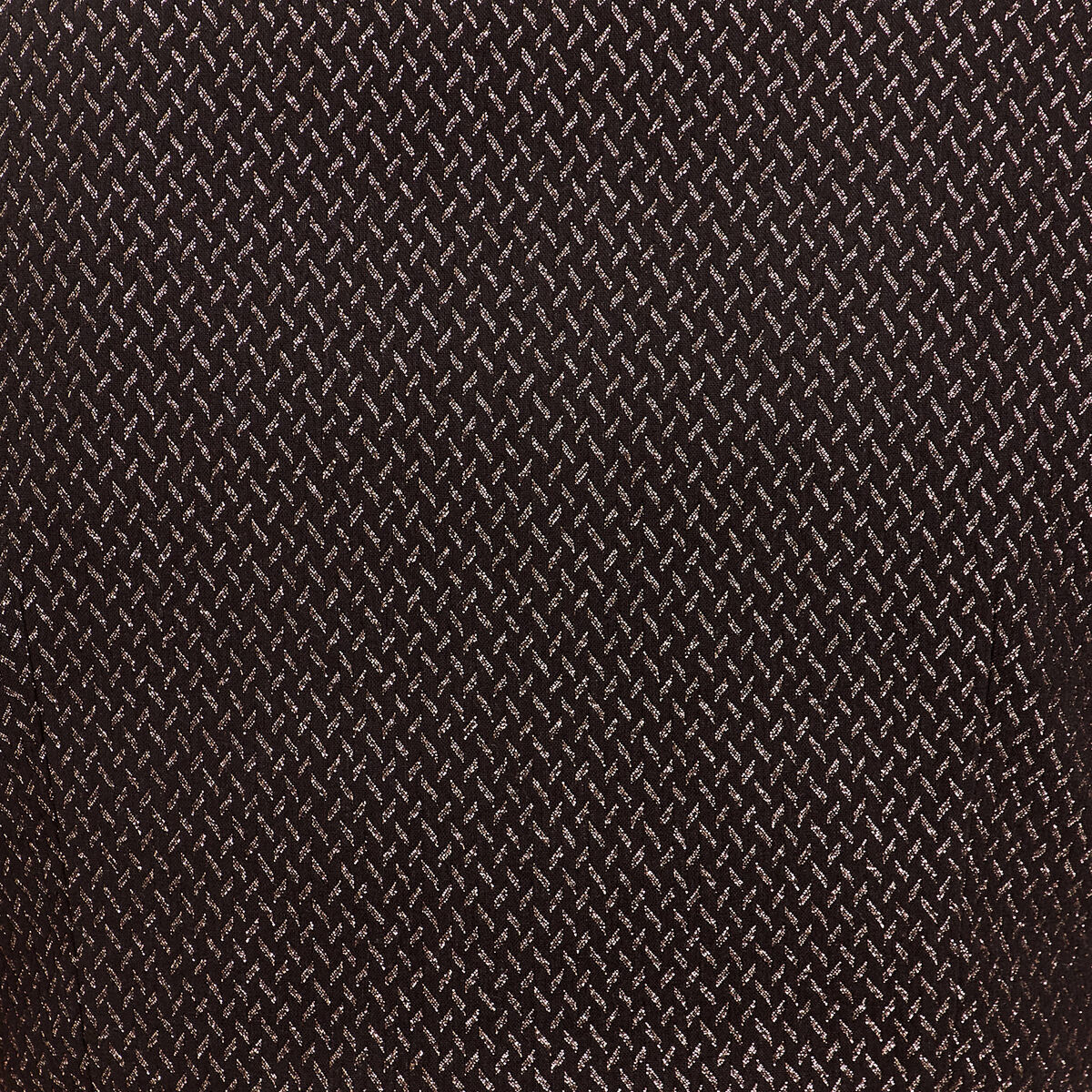 Robe droite ceinturée zippée noir femme