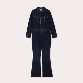 combinaison pantalon en jean denim brut femme Combinaison pantalon en jean denim brut femme