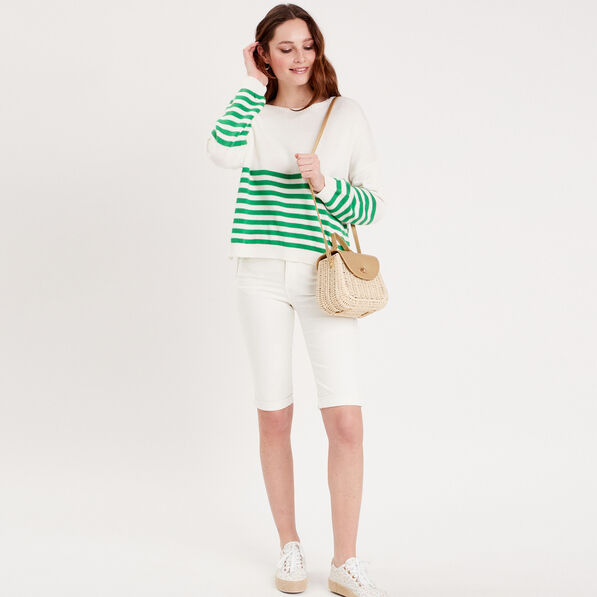 pull manches longues vert femme Pull manches longues vert femme