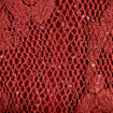 T-shirt manches courtes aspect dentelle vieux rose femme