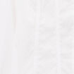 Chemise cintr&eacute;e mi-longue blanc femme
