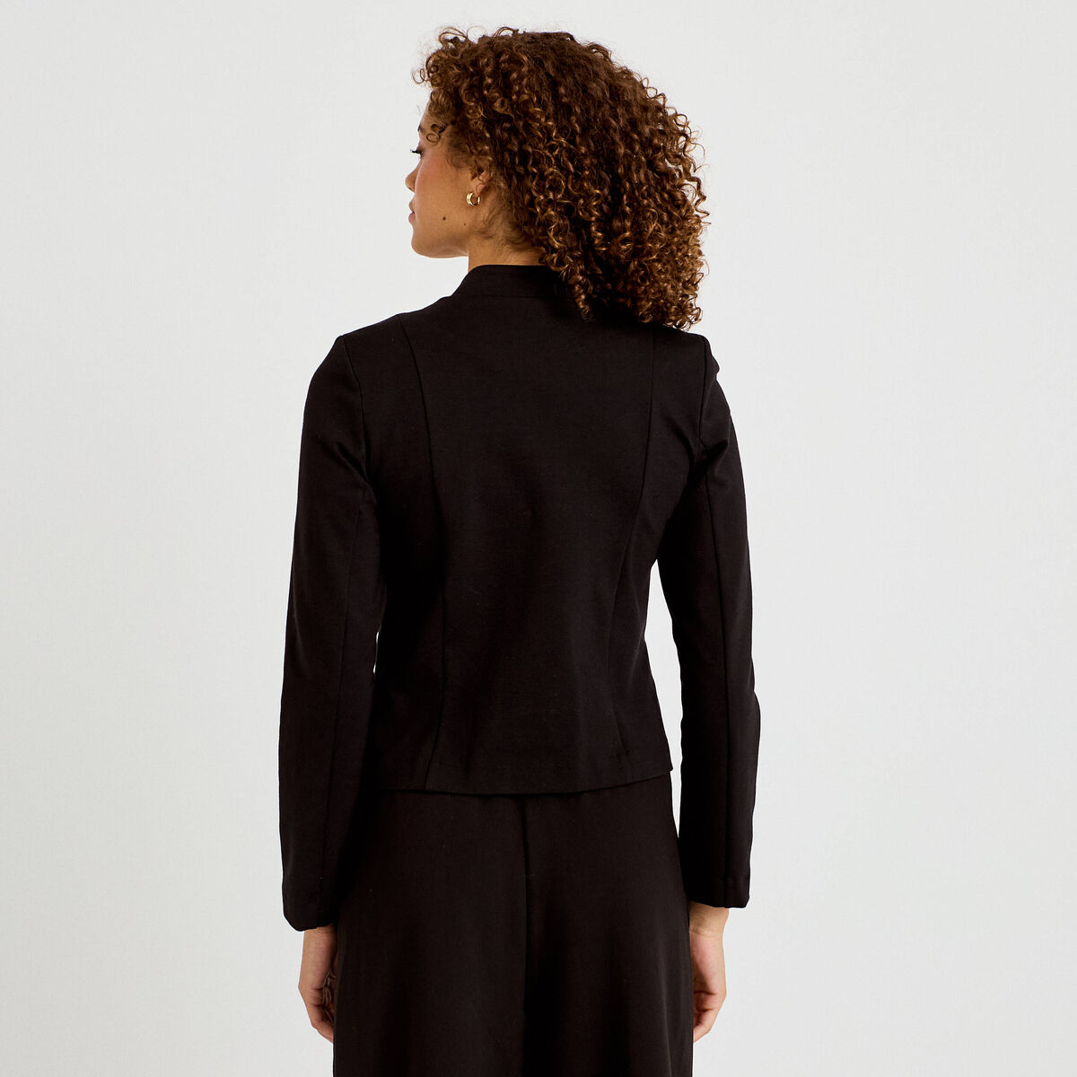 Veste officier noir femme