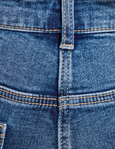 Jeans slim 5 poches denim stone femme