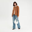 Pull manches longues blanc femme