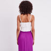 Blouse broderie anglaise ecru femme