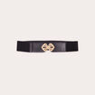 Ceinture élastiquée noir femme