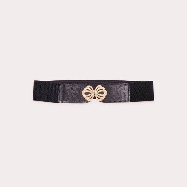 ceinture elastiquee noir femme Ceinture élastiquée noir femme