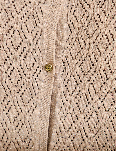 Pull manches longues à col en V bleu electrique femme | Morgan