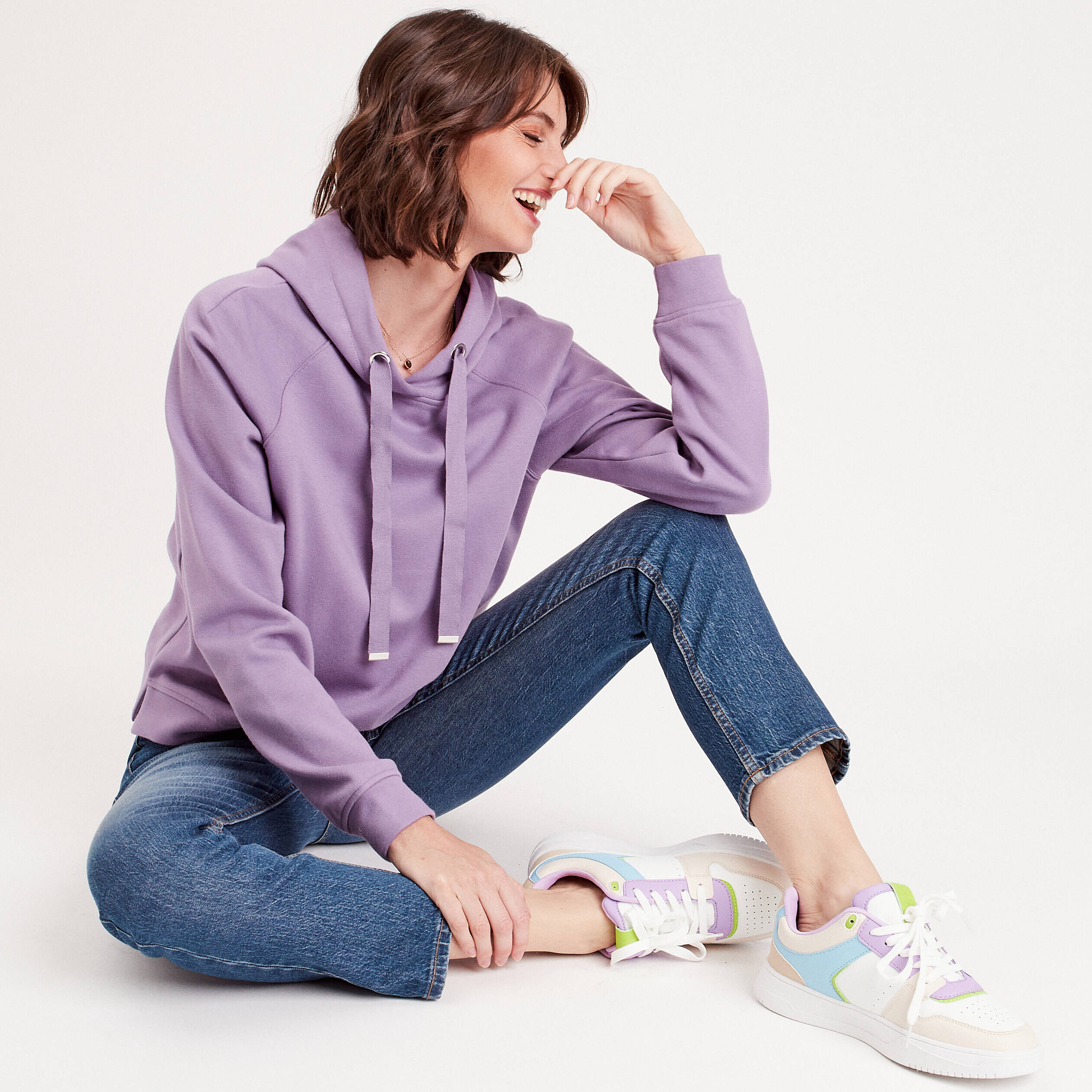 Sweat violet femme 2025