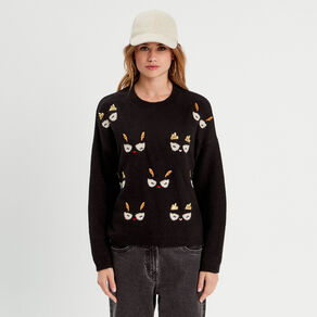 pull manches longues noir femme Pull manches longues noir femme