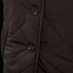 Veste matelass&eacute;e bleu marine femme
