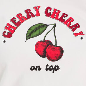 T-shirt cropped blanc femme