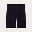 Short cycliste sans couture noir femme