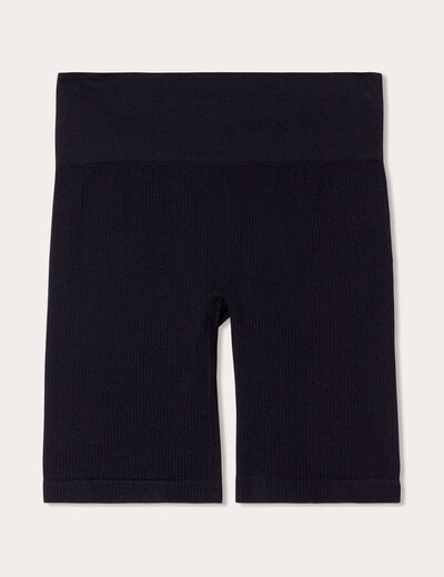 Short cycliste sans couture noir femme